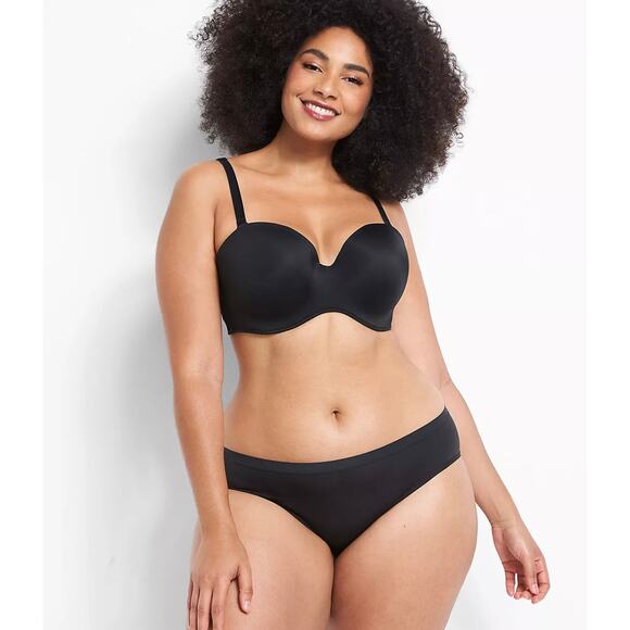 Cacique Other - Cacique Black Underwire Multi Way Bra Size 42G